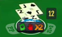 Ezugi Live Blackjack pre decision