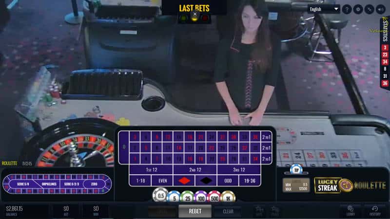 lucky streak portomaso live roulette