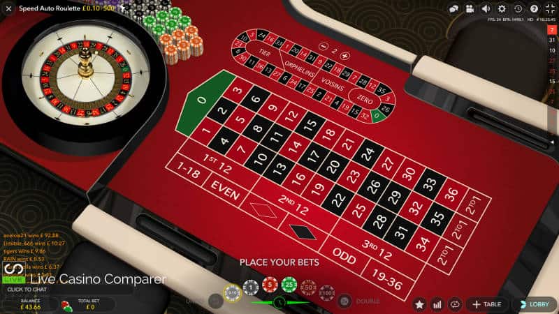 evolution speed auto roulette full screen 