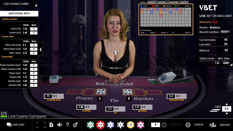 BetConstruct Bet On Baccarat